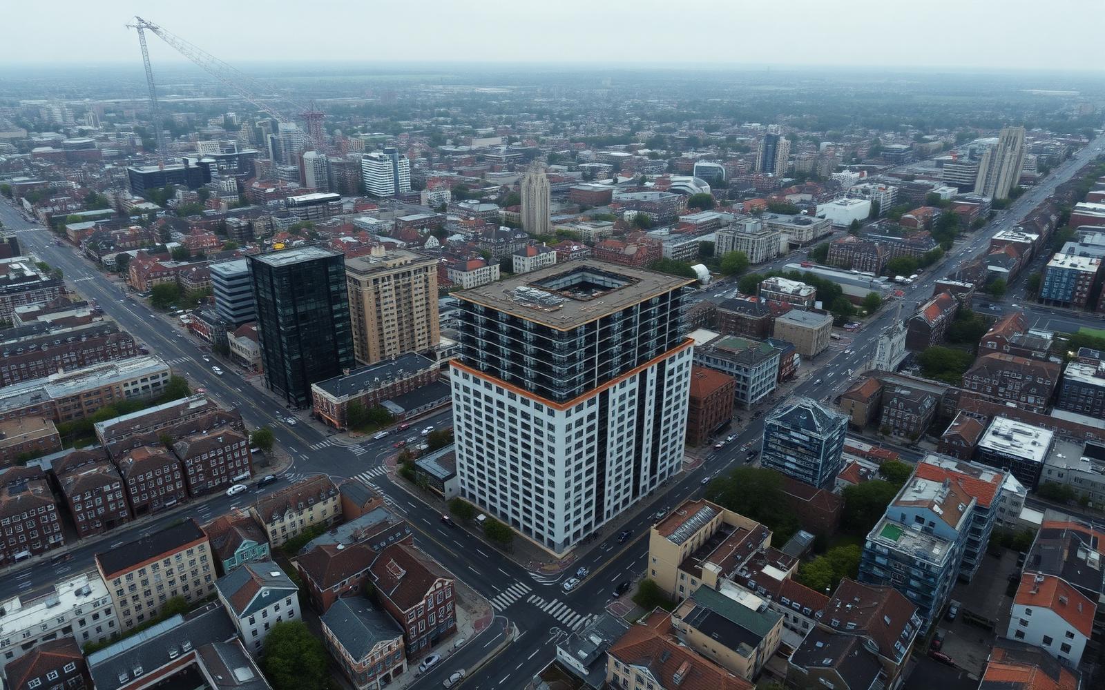 Aerial view of Placeholder Project Three in Central Florida